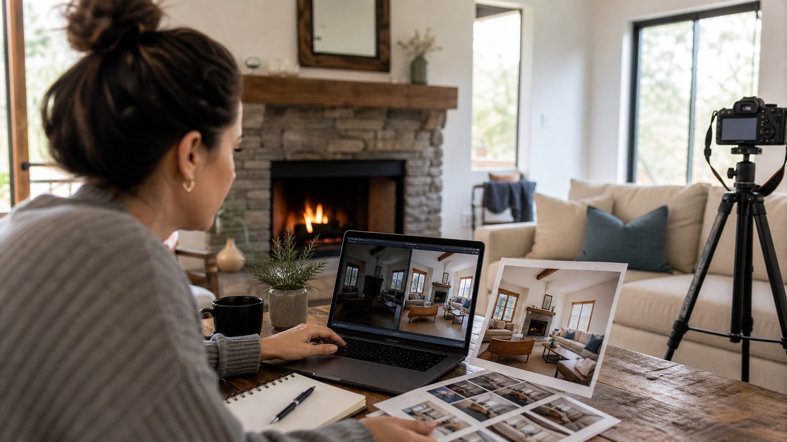 How to fix dark Airbnb photos without making the room look fake blog hero image