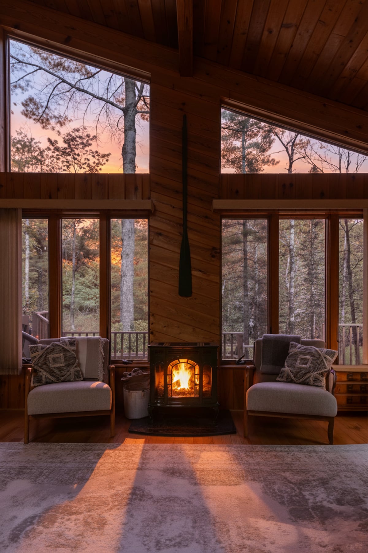 Original cabin listing photo