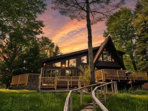 Serenity A-Frame exterior after premium hero treatment