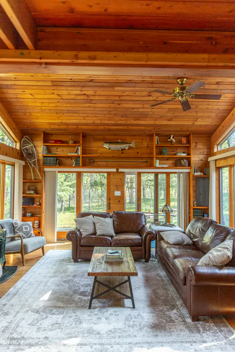 Original 2020 Serenity A-Frame living room photo